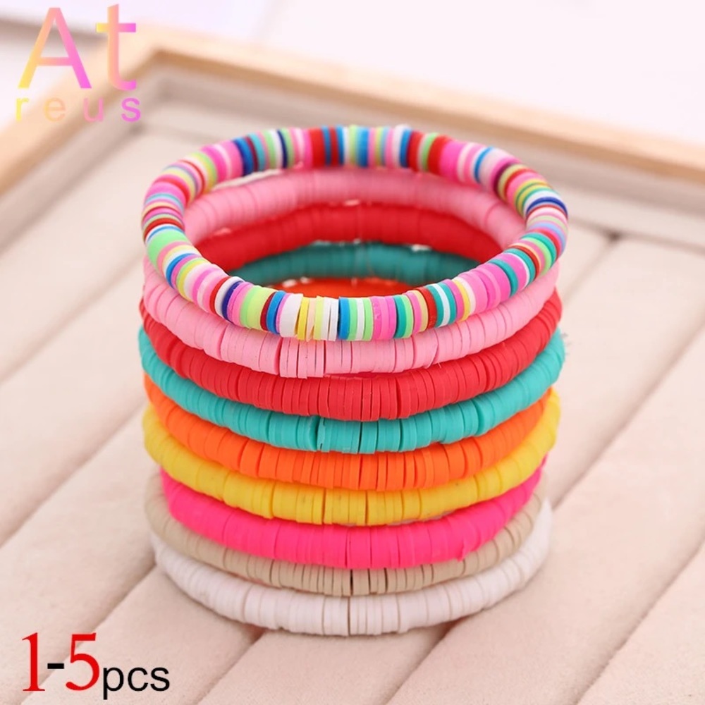 CUSTOM FLAT BEAD BRACELETS